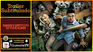 NIGHT OF THE ANIMATED DEAD - Trailer Subtitulado al Español - Josh Duhamel / Katee Sackhoff