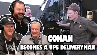 Conan Becomes A UPS Deliveryman REACTION | OFFICE BLOKES REACT!!