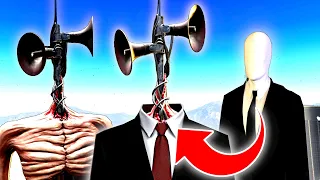 We COMBINED SIREN HEAD And SLENDER MAN In GTA! (Slender Head!?)  - GTA 5 Mods Funny Gameplay