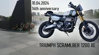 14th annversary of the Smolensk Disaster 10.04.2024 #warsaw #triumphscrambler