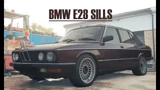 BMW E28 Sill/Rocker Panel Replacement Walkthrough