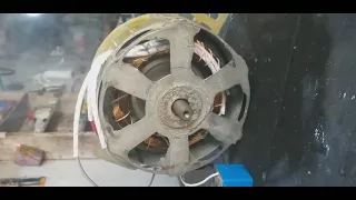 electric motor destruction||electric motor blasting