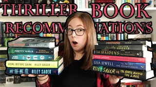 THRILLER BOOK RECOMMENDATIONS | my top 20 favourite thriller books