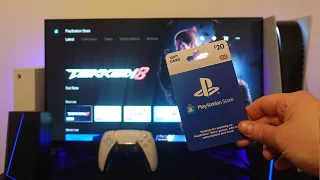 How To Redeem Playstation Gift Card On PS5