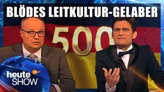 Thomas de Maizière eröffnet die 500ste Leitkultur-Debatte | heute-show vom 05.05.2017