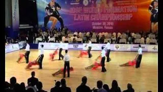 IDSF World Formation Latin Championship 2010 finale Zuvedra 2, Lithuania