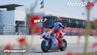 📡LIVE SPRINT RACE MOTOGP PORTUGAL❗MARCQUEZ FAILED TOTALLY😭 ALGARVE CIRCUIT❗#PortugueseGP  2024