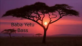 Baba Yetu SATB Bass