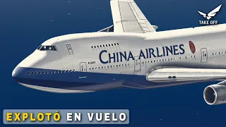 Un Jumbo 747 Explotó en Vuelo por un Error de Mantenimiento | Vuelo 611 de China Airlines