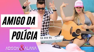 ADSON E ALANA - AMIGO DA POLICIA ( CLIPE OFICIAL  ) sertanejo / piseiro 2022 / agro / pisadinha