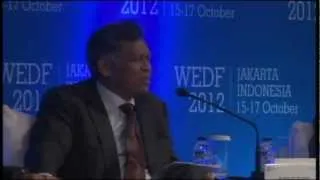 Plenary Session I, Dr. Surin Pitsuwan (1) - WEDF 2012, Jakarta, Indonesia