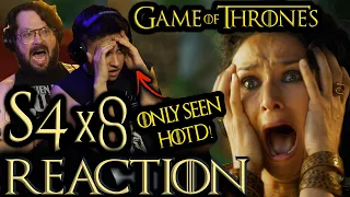OH NOOO! S4x8 Game Of Thrones Reaction! // A HotD Fan's 1st Watch