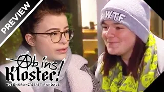 Aggressive CeCe & Faulenzerin Celina treffen aufeinander! | PREVIEW | Ab ins Kloster! | Kabel Eins