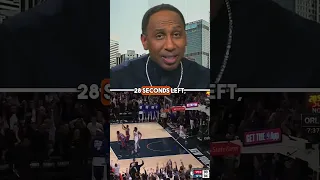 Stephen A.'s LIVID after the Knicks failed to close out the series 😤 #shorts
