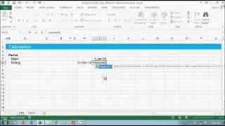 Using SUM OFFSET for depreciation calculation in Project Finance Model 2 of 6