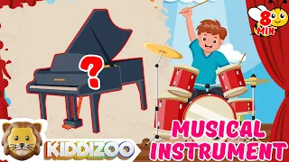 Musical Instrument Shadow Game for Kids: Naming Different Musical Instruments