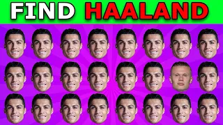 THIS QUIZ IMPROVE YOUR IQ LEVEL: Find Ronaldo, Messi, Mbappe, Neymar - Angel Football Quiz