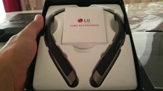 LG Tone Platinum HBS-1100 Bluetooth Headset (Unboxing)