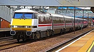 Trains at Peterborough Station, ECML | 04/02/23