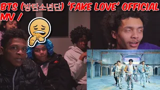 BTS (방탄소년단) 'FAKE LOVE' Official MV / REACTION!!!