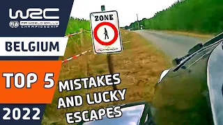 Close Calls | WRC Ypres Rally Belgium 2022