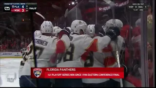 May 13 2022  FLA Panthers @ WSH Capitals OT Winner Game 6 2022 Playoffs