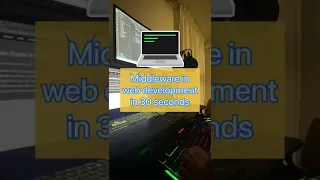 Middleware in web development explained in 30 seconds
