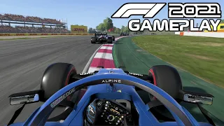 F1 2021 Gameplay | Fernando Alonso in Alpine at Catalunya | 5 Lap Race | Formula 1 2021