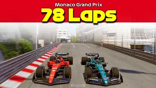 F1 23 - 100% Race Monaco w/ Leclerc | #MonacoGP 🇲🇨