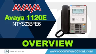 The Avaya 1120e IP Desk Phone Review