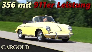 Porsche 356 B T6 Cabrio, 1963, leistungsgesteigert auf ca. 160 PS! Fahrspaß garantiert!