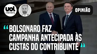 Bolsonaro na Rússia: Viagem é campanha eleitoral muito cara para o país, avalia Botelho