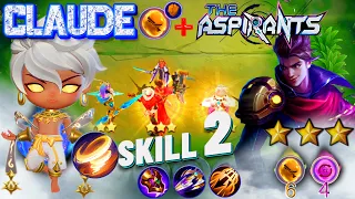 COMMENDER VALE SKILL 2 CLAUDE GUNNER 6 SC EARTH COMBO ASPIRANTS MAGIC CHESS MOBILE LEGENDS