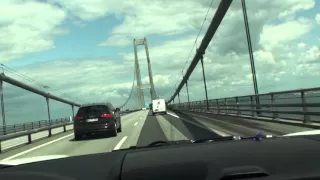 Мост Большой Бельт. Дания. Швеция. Store Belt Bridge.