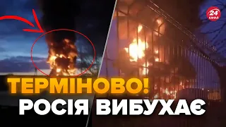 💥Drones have BLOWN UP Russian oil depots! Video was uploaded. Several regions are under ATTACK