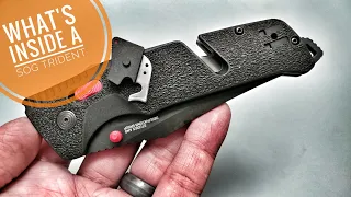 SOG Trident AT Knife Disassembly and Deassist