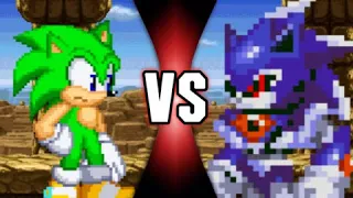 Greenbit VS Metalix [Sprite animation] (Read description)