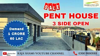 Pent House For Sale In Bahria Enclave Islamabad || 3 side Open ||