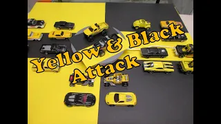 Yellow and Black Attack Challenge From @Paulthediecastguy 1:64  Diecast Cars From My 1/64 Collection