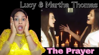 Lucy and Martha Thomas I The Prayer I Reaction Video.