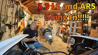 5.3 LS Swap and AR5 with DIY solid motor mounts into a 1963 Ford Falcon Hard Top