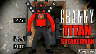 Granny is Titan Speakerman from Skibidi Toilet