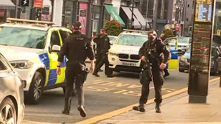 Birmingham stabbings. Manhunt as one killed and seven hurt