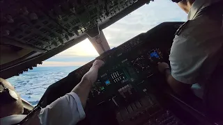 BOEING 747 Takeoff in the  Snow with Heart-Stopping Sharp Turn!