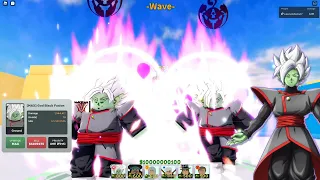 6 Star Fused Zamasu Showcase on All Star Tower Defense