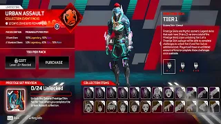 Octane Prestige Skin Urban Assault Collection Event All Items!