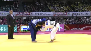 ZANTARAIA Georgii  UKR  - ABE Hifumi JPN . - 66 kg.  Grand Slam Tokyo 2014