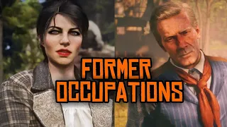 RED DEAD REDEMPTION 2 ☆ CHARACTERS FORMER OCCUPATIONS ☆ VAN DER LINDE GANG EVERY FORMER OCCUPATION