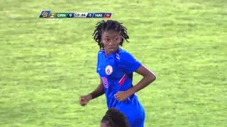 GOAL Haiti, Roseline ELOISSAINT No. 19 | @GrenadaFootball @fhfhaiti #CU17W