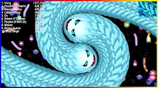 WormsZone.io # 138 Game of earthworms - Rắn Săn Mồi - top 1 vui nhộn ,kịch tính | Trần Hùng 83